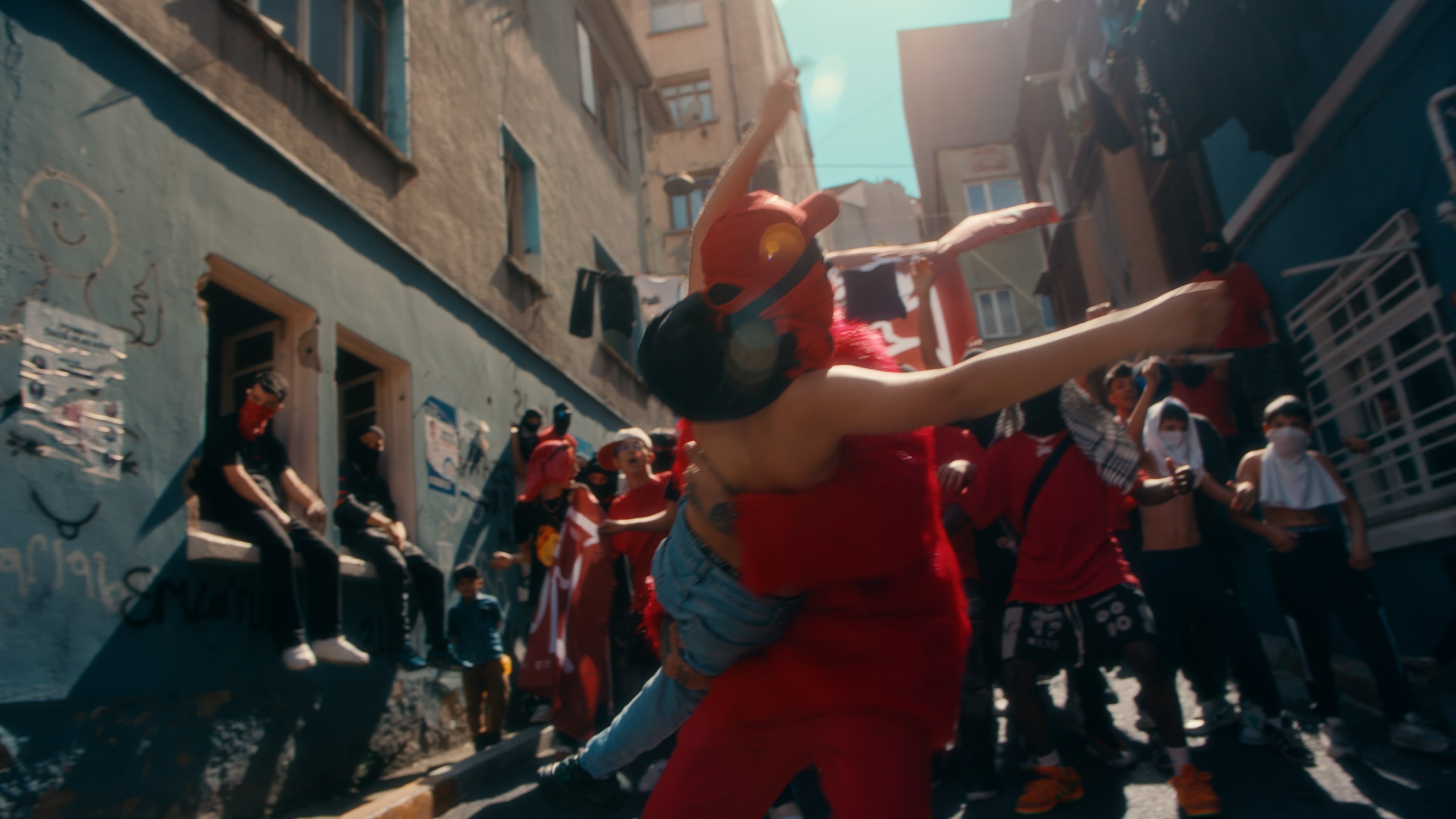 Screen grabs from the “RONDO” music video by JeffRedd. Color graded by ...